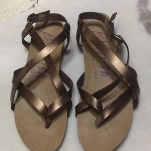 Blowfish brown /copper sandals
